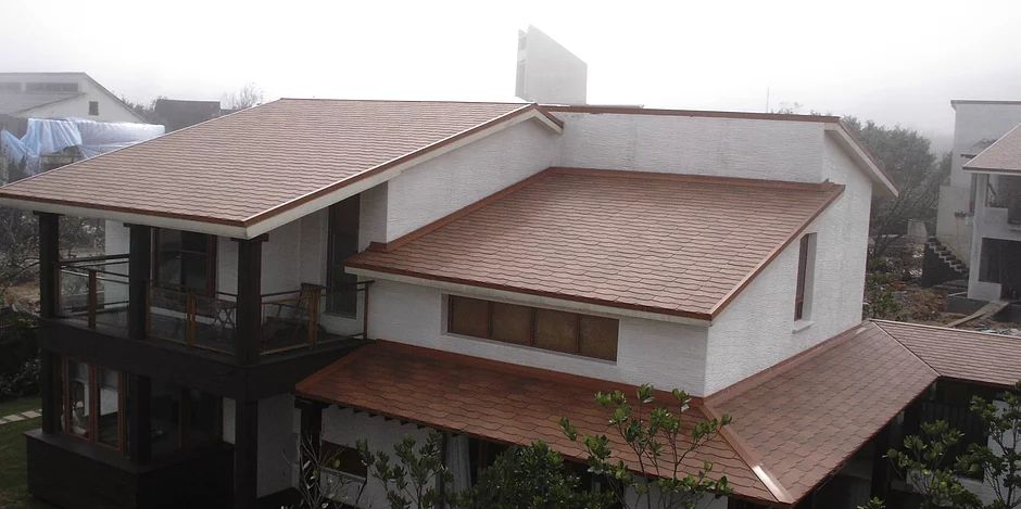屋頂瓦,外壁材,排水糟,防水材,斷熱材,功能性屋頂,輕鋼構建材,KMEW外壁材,PANASONIC裝潢材料